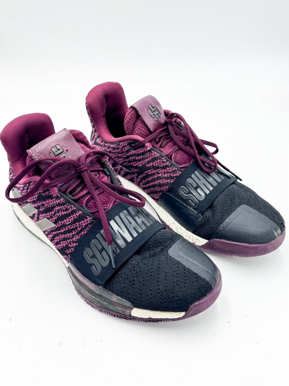 Adidas Harden Vol 3 Playoff Sneakers in Purple Size 14